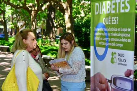 Se realizó en San Fernando una jornada por el Día Mundial de la Diabetes