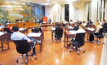 HCD de Tigre en la sesión para tratar el transporte púbico en Nordelta