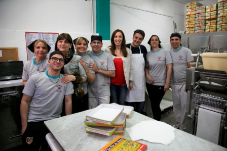 Jorge Macri, junto a María Eugenia Vidal, visitaron una Pyme en Munro