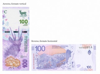 El Banco Central puso en circulación un nuevo billete de $100 y monedas de $2 y $10