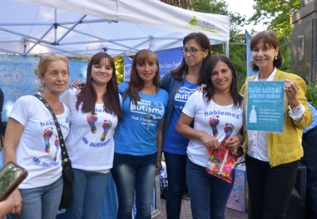San Fernando y TGD Padres TEA concientizaron en el uso de pirotecnia durante las fiestas de fin de año