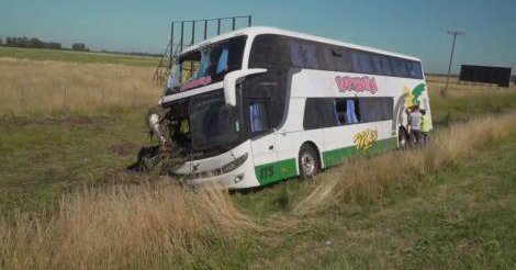 Más de 60 heridos por vuelcos de micros en las rutas bonaerenses