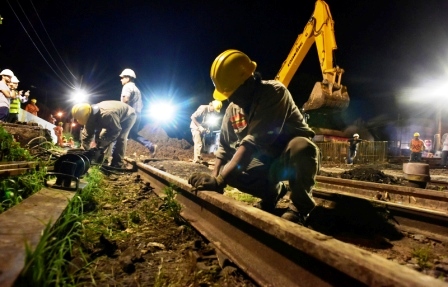 Avanza la construcción de los Pasos Bajo Nivel de Ballester y Chilavert 