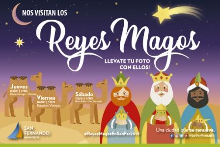 Llegan los Reyes Magos a San Fernando Llegan los Reyes Magos a San Fernando