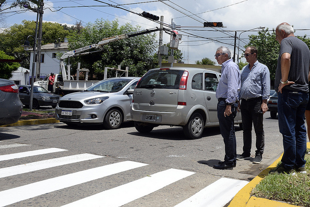El Municipio de Tigre instaló nuevos semáforos en General Pacheco