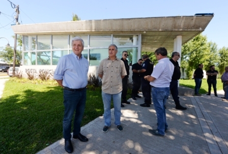 Andreotti recorrió la Posta de Seguridad Nº 10 que ya está en funcionamiento Andreotti recorrió la Posta de Seguridad Nº 10 que ya está en funcionamiento