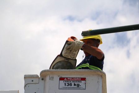 En 2018 San Isidro colocó 10 mil luminarias led 