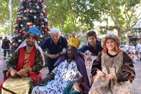 Los Reyes Magos recorrieron San Fernando 