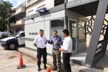 Katopodis recorrió dos nuevas Postas de Seguridad 