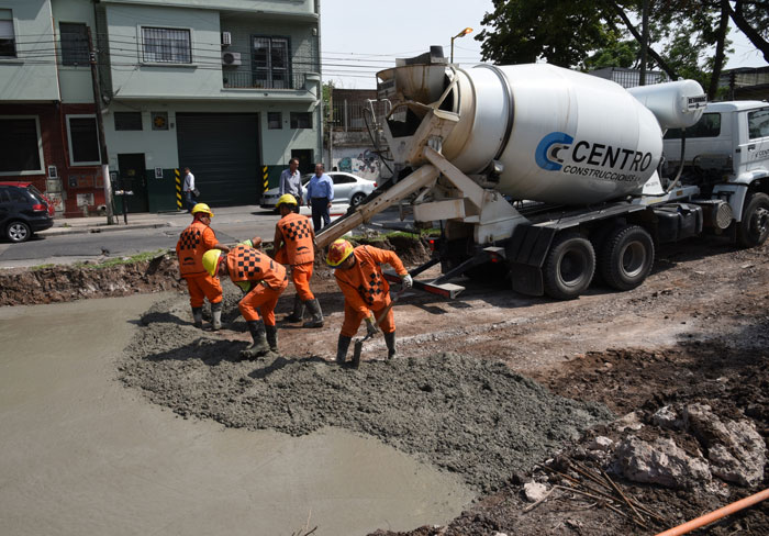 Katopodis recorrió las obras de ampliación y renovación de Rodríguez Peña.