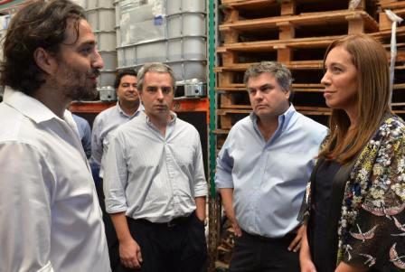 Vidal visitó una pyme de Villa Maipú Vidal visitó una pyme de Villa Maipú
