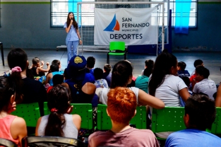 San Fernando enseña hábitos alimentarios saludables a los chicos en las Colonias de Verano