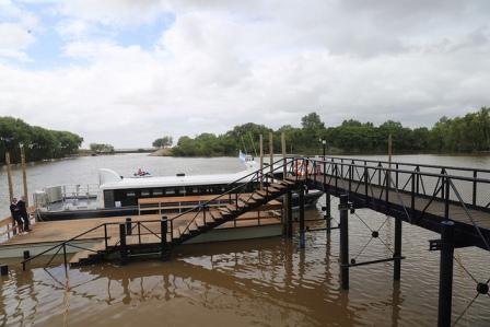 Comienza a funcionar el servicio de lanchas de San Isidro a Puerto Madero Comienza a funcionar el servicio de lanchas de San Isidro a Puerto Madero