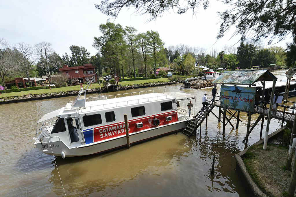 Cronograma del Catamarán Sanitario en el Delta de Tigre