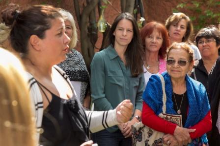 La Secretaría de Desarrollo Social de Vicente López, Soledad Martínez, recorrió junto a Agustina Ayllón, presidenta del Instituto de Género y Diversidad Sexual de la provincia de Buenos Aires, el Centro de la Mujer y Políticas de Género