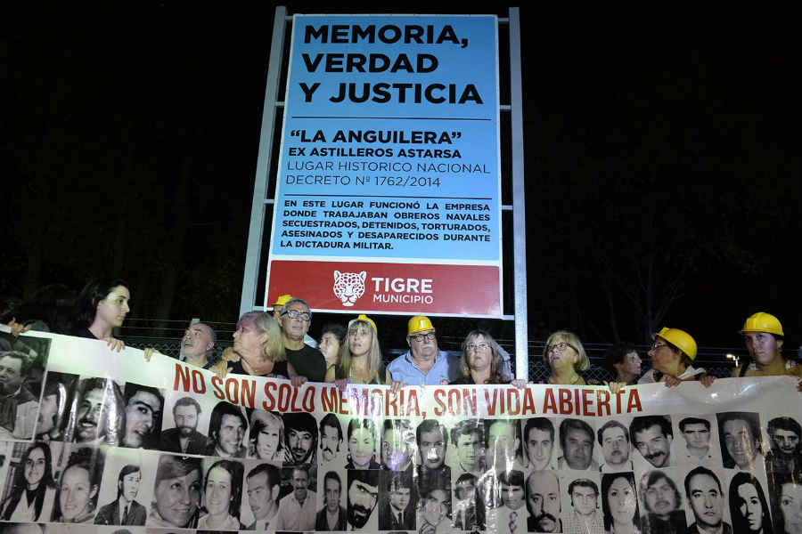 Semana de la memoria: Tigre conmemoró los 46 años de la toma de Astarsa