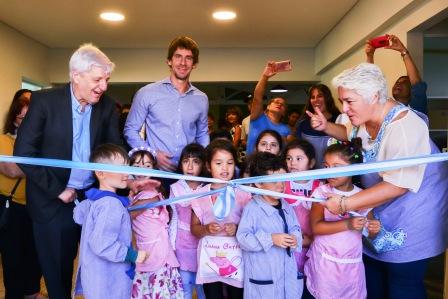 Andreotti inauguró el renovado Jardín Provincial N° 914