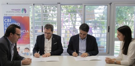 El intendente Jorge Macri firmó una carta de intención de cooperación y asistencia entre la Secretaría de Derechos Humanos de la Nación, junto a Claudio Avruj