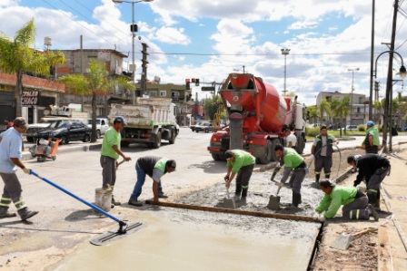 San Fernando ensancha la intersección de Ruta 202 y Av. Avellaneda