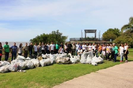Campaña en San Isidro para limpiar el río con los vecinos: se juntaron 2.700 kg de reciclables