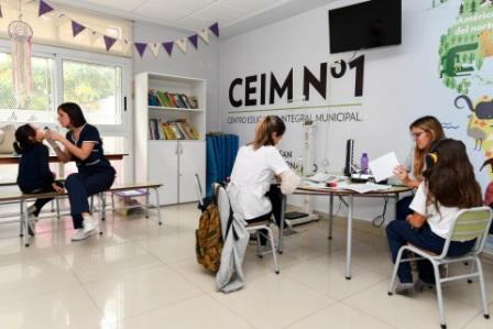 Comenzaron los controles de Salud Escolar en los CEIM de San Fernando