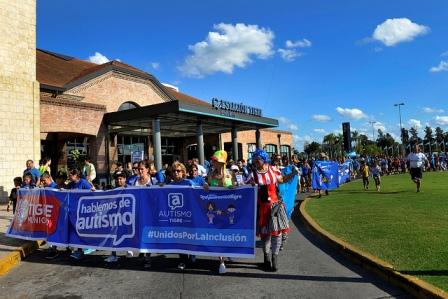La comunidad de Tigre se movilizó para concientizar en el Día Mundial del Autismo 