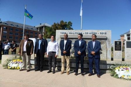 Vicente López conmemoró el Día del Veterano y de los Caídos en la Guerra de las Malvinas
