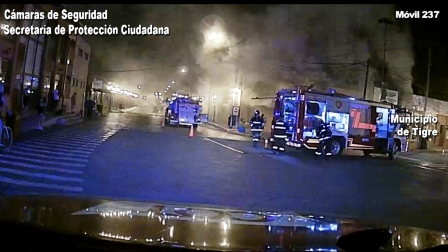 Detectan y controlan un incendio en el Puerto de Frutos