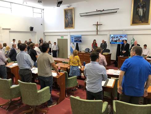 El HCD de San Isidro rindió homenaje a los héroes de Malvinas 