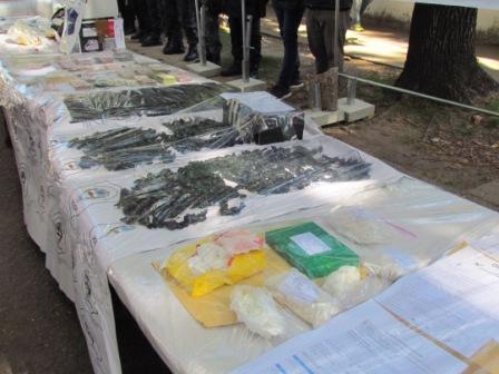 Ritondo supervisó en Tigre los resultados de los operativos que desbarataron a la banda “Reyes del  Norte”