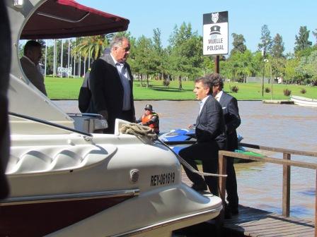 Ritondo supervisó en Tigre los resultados de los operativos que desbarataron a la banda “Reyes del  Norte”