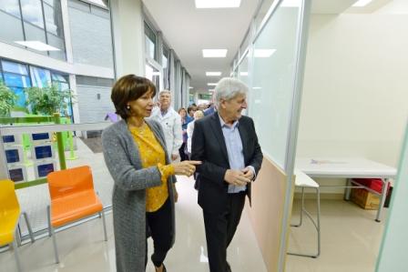 Andreotti inauguró un nuevo Centro de Salud y Vacunatorio 