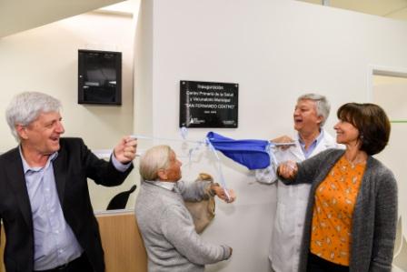 Andreotti inauguró un nuevo Centro de Salud y Vacunatorio 