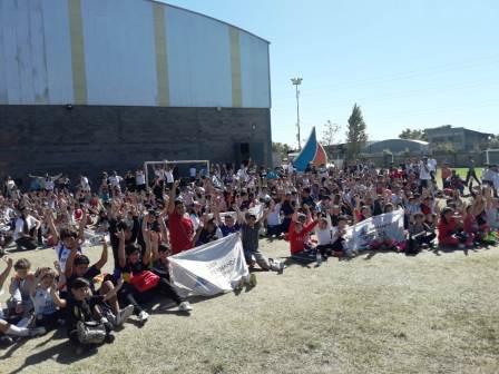 Gran encuentro de las Escuelas Municipales de Fútbol y Hockey de San Fernando en el Poli N° 1