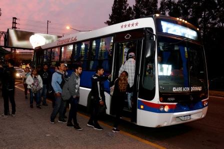 Los usuarios de la línea 723 de muestran conformes con el nuevo recorrido dentro de Nordelta