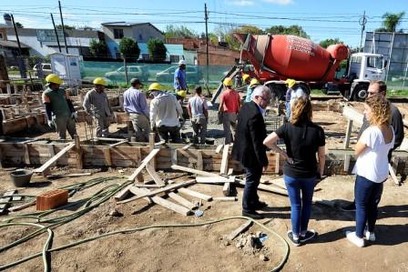 Tigre avanza con la construcción de la Escuela Secundaria N°40 de Benavídez