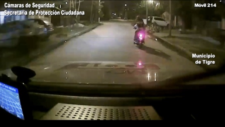 Detienen a una pareja que robó una motocicleta en Don Torcuato