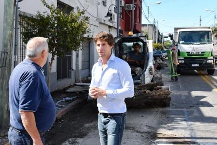 San Fernando continúa con la renovación de todas las avenidas del distrito