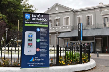 San Fernando amplía su sistema de seguridad con la instalación de Botón de Pánico en domicilios