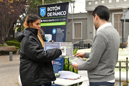 San Fernando amplía su sistema de seguridad con la instalación de Botón de Pánico en domicilios