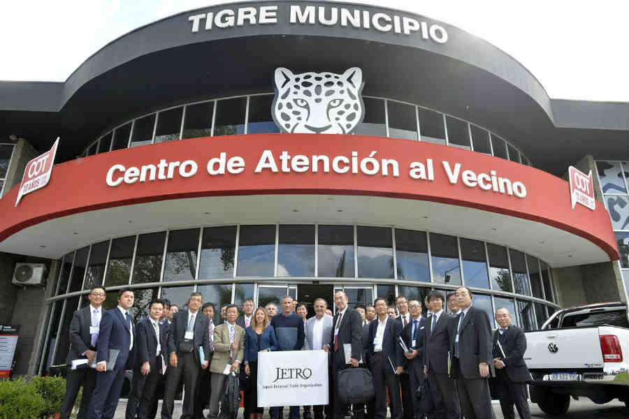 Tigre exhibió su modelo de Protección Ciudadana frente a empresas tecnológicas de Japón 