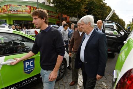 Andreotti presentó 16 nuevas patrullas municipales de Protección Ciudadana