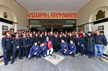 Los Bomberos Voluntarios de San Fernando festejaron su 123° aniversario