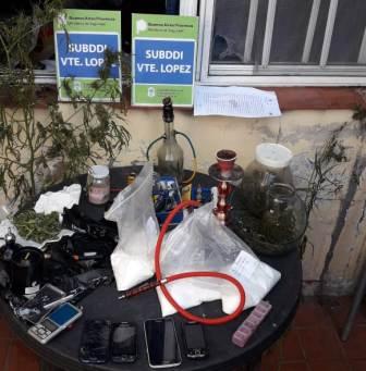 Desbaratan un puesto de narco menudeo en Vicente López 