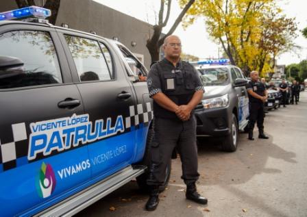 Vicente López presentó nuevas patrullas