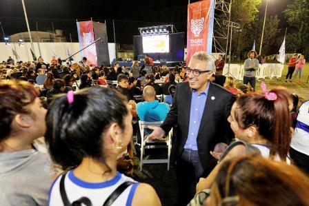 Diversión y alegría en la celebración por el 10° aniversario del polideportivo General Pacheco