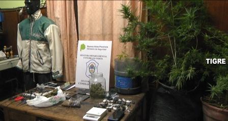 Desarticularon una red de venta de estupefacientes en Tigre
