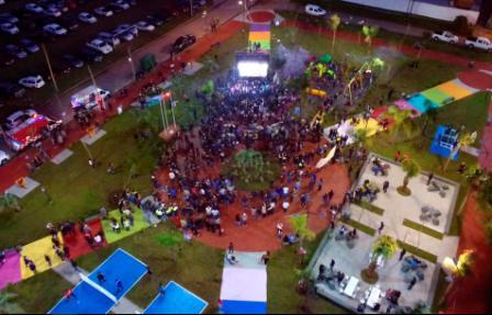Julio Zamora inauguró  en Benavidez la plaza N°33 “Virgen de El Talar”