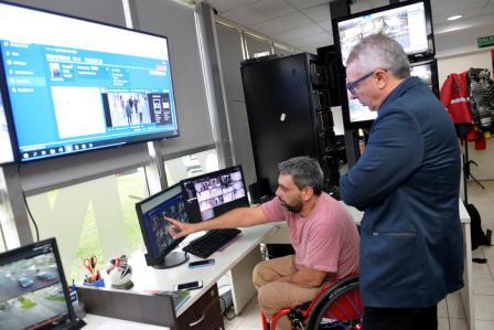 El intendente Julio Zamora presentó el software desarrollado por la compañía NEC, que con alto nivel de precisión permite la búsqueda e identificación de personas con antecedentes penales o en situación de extravío