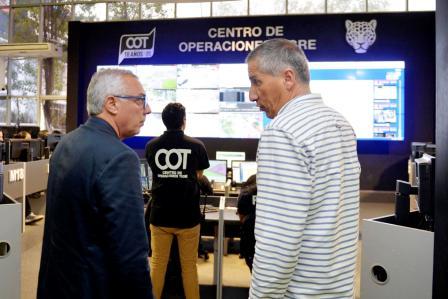 El intendente Julio Zamora presentó el software desarrollado por la compañía NEC, que con alto nivel de precisión permite la búsqueda e identificación de personas con antecedentes penales o en situación de extravío